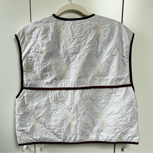 Free People Movement Kacie Reversible Quilted Liner Vest Size Large NWT - Picture 8 of 14